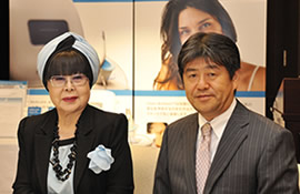 桂由実氏とトークショー